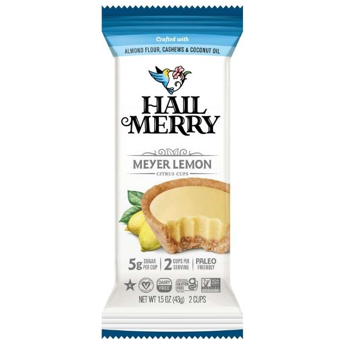 Hail Merry - Gluten-Free Cups Meyer Lemon, 2-Pack - front