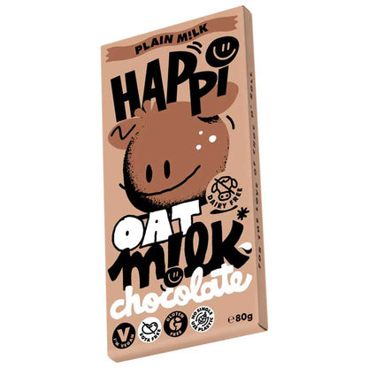Happi - Oat M!lk Chocolate - Plain, 2.8oz 