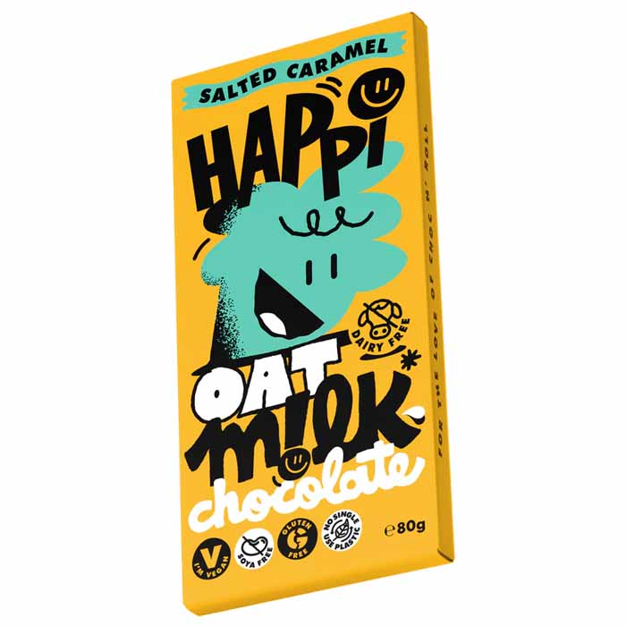 Happi - Oat M!lk Chocolate - Salted Caramel, 2.8oz 