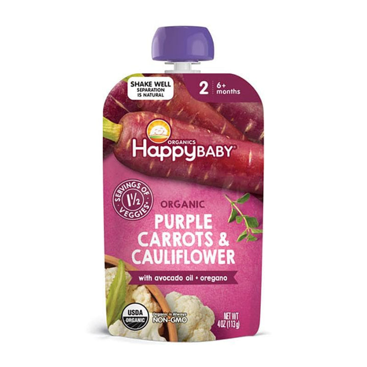 819573016383 - happy baby purple carrot pouch