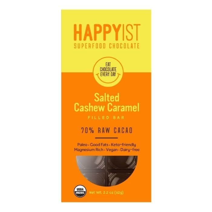 Happyist - Salted Cashew Caramel - front