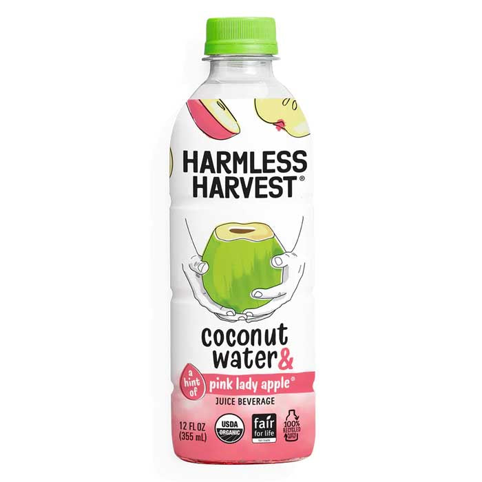 Harmless Harvest - Coconut Water Apple Pink, 12oz