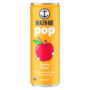 Health Ade - Pop Apple Snap Prebiotic Soda, 12oz