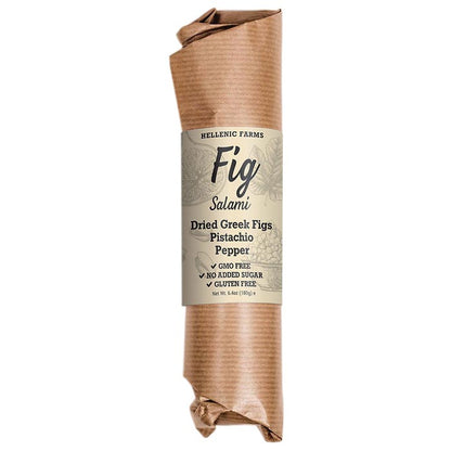 Hellenic Farms - Fig Salami - Pistachio & Pepper, 6.4oz