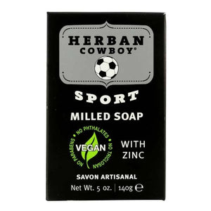 Herban Cowboy - Milled Bar Soap Sport, 5oz