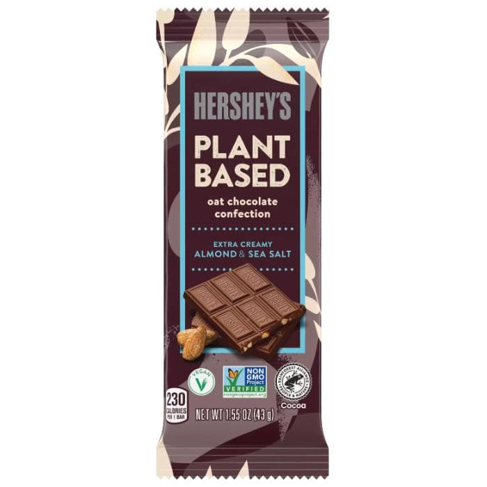 Hershey's - Plant-Based Chocolate Bar Almond & Sea Salt, 1.55oz