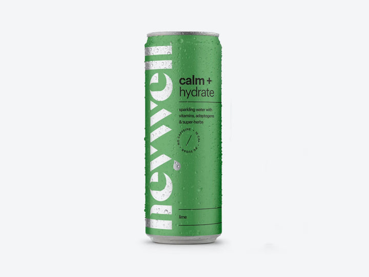 Heywell - Calm and Hydrate Sparkling Lime 12oz
 | Pack of 12 - PlantX US
