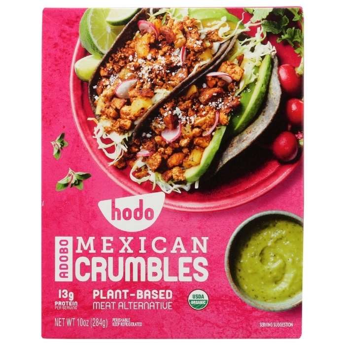 Hodo - Organic Adobo Mexican Crumbles, 10oz - front