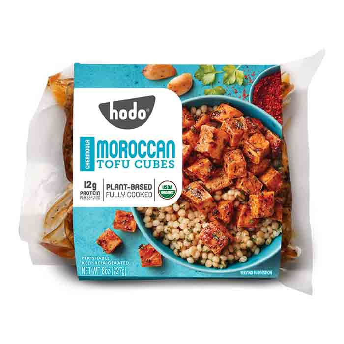 Hodo - Organic Tofu Cubes Moroccan, 8oz