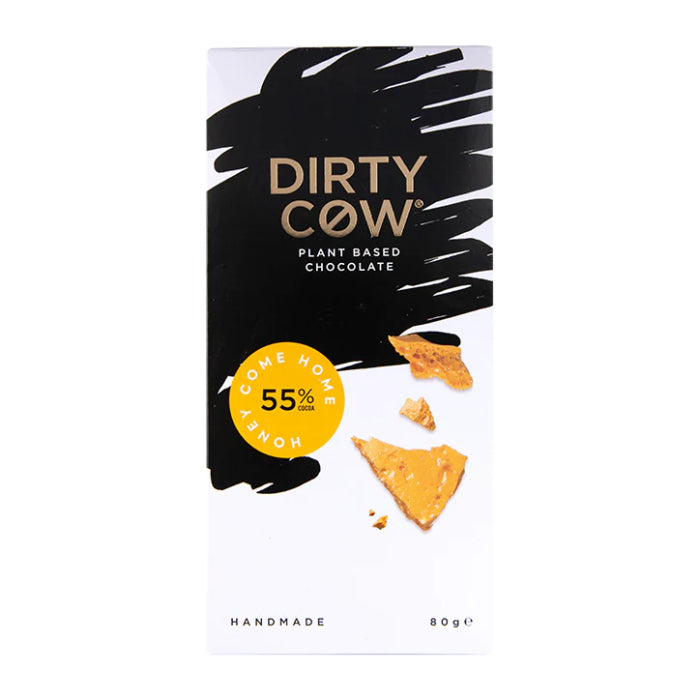 irty Cow - Plant Based Chocolate Handmade Honey Come Home, 80g