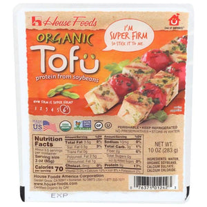 House Foods - Organic Super Firm Tofu, 10oz
