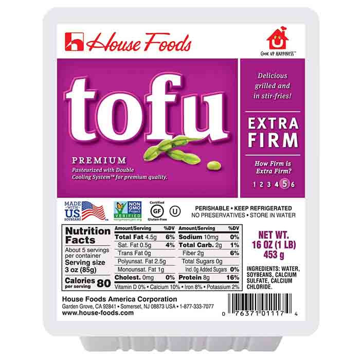 House Foods - Tofu - Extra Firm, 16oz