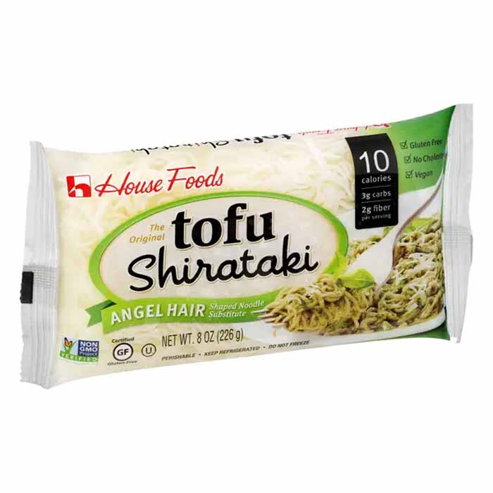 House Foods - Tofu Shirataki Noodles - Angel Hair Noodles, 8oz 