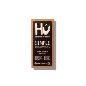 Hu Simple Dark Chocolate 70% Cacao - 2.1oz
 | Pack of 12