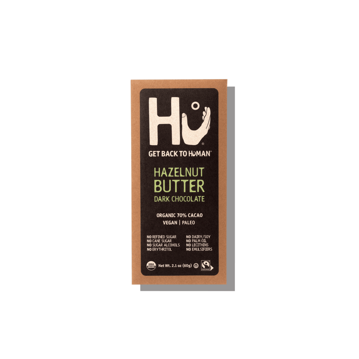 Hu, Hazelnut Butter Dark Chocolate, 2.1 oz 
 | Pack of 12 - PlantX US