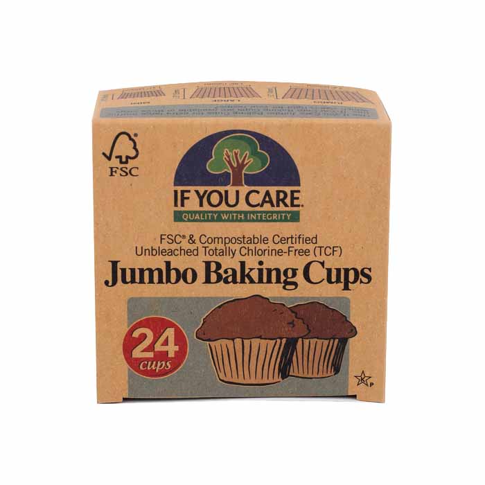 If You Care - Baking Cups  - Jumbo (24 Cups)