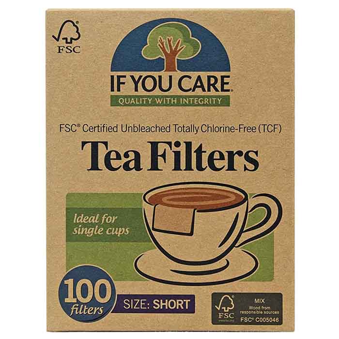 If You Care - Unbleached Tea Filter, 100 Pack 