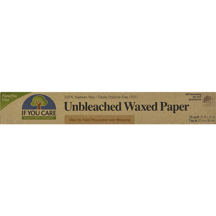 If You Care - Unbleached Wax Paper, 75sf