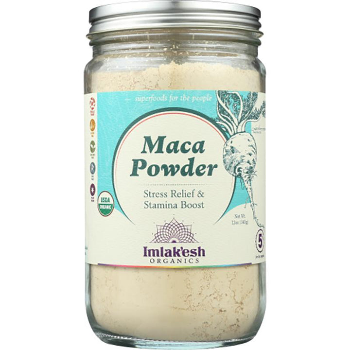 Imlakesh Organics Maca Powder, 12 oz