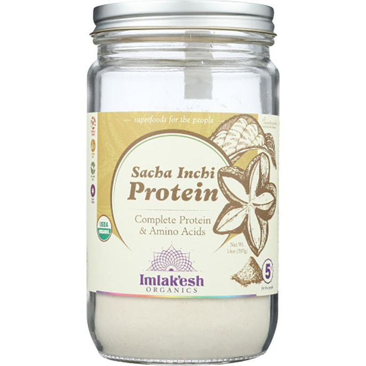 Imlakesh Organics Sacha Inchi Powder, 14 oz