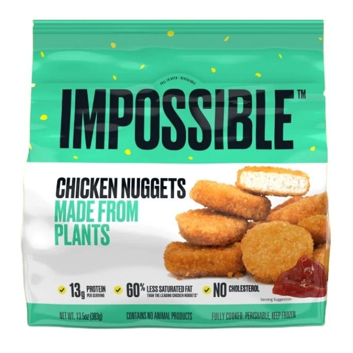 Impossible - Chicken Nuggets Made From Plants, 13.5oz - front