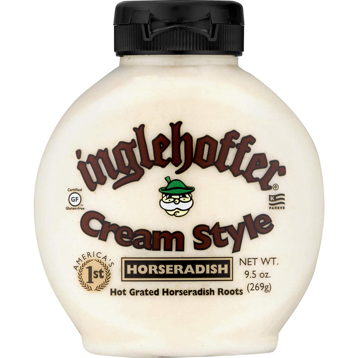 Inglehoffer Creamy Style Horseradish 9.50 oz | Pack of 6 - PlantX US
