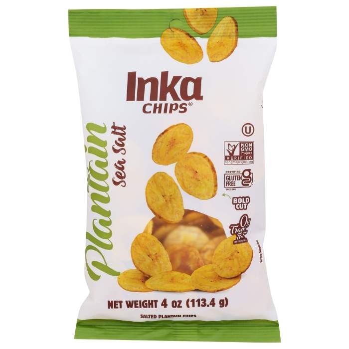 Inka - Plantain Chips Original, 4oz - front