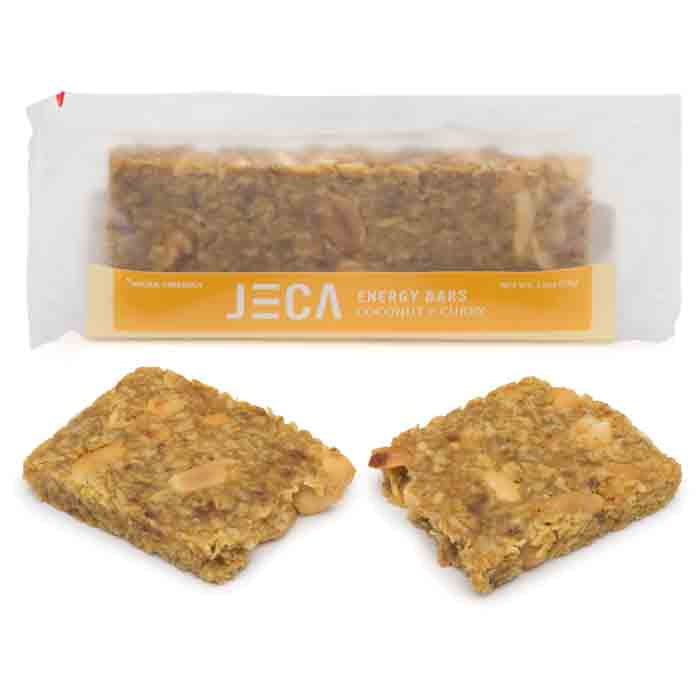 JECA Energy Bars - Energy Bar Coconut + Curry, 1.8oz