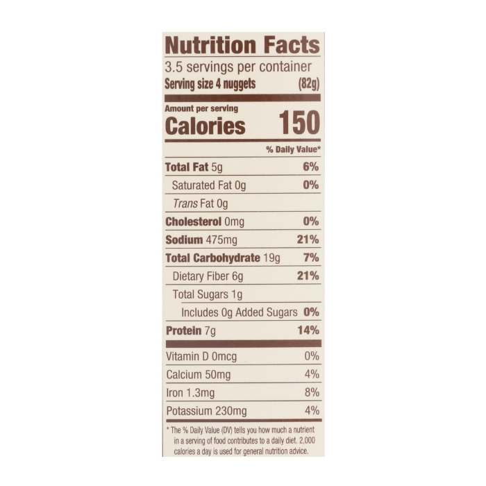 Jack & Annie's - Crispy Jack Nuggets, 10.1oz-1 - nutrition facts