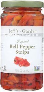 Jeff's Naturals Roasted Bell Pepper Strips, 12 oz
 | Pack of 6