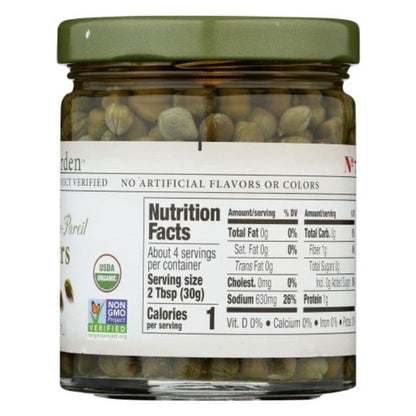 Jeff’s Garden Organic Non-Pareil Capers back