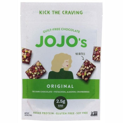 jojo's - Original Chocolate Bites - front