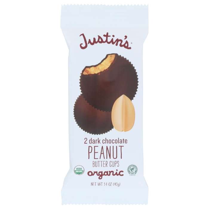 Justin's - Dark Chocolate Nut Butter Cups - Peanut Butter