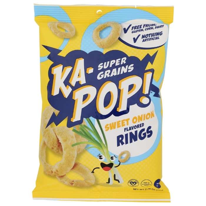 Ka-Pop! - Super Grains Sweet Onion Rings, 2.75oz - front
