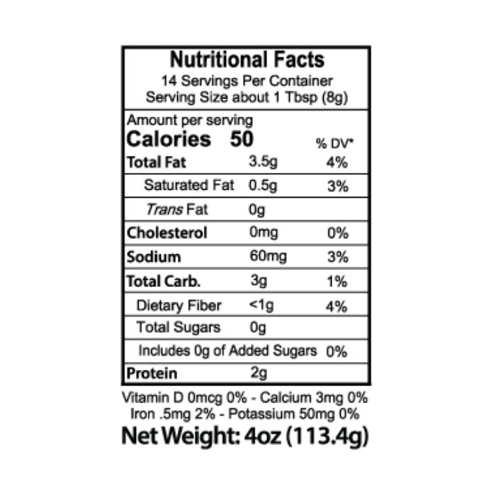 Kelly's Croutons - Lemon Pepper Parm, 5oz - nutrition facts