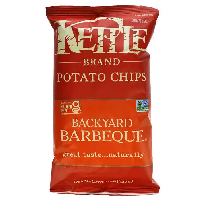 Kettle Brand - Potato Chips - Backyard Barbeque, 5oz