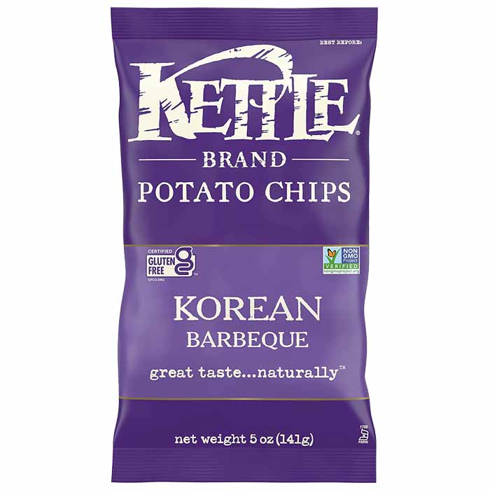 Kettle Brand - Potato Chips - Korean Barbecue, 5oz