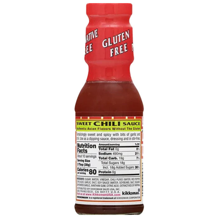 Kikkoman - Gluten-Free Sweet Chili Sauce, 13oz - back