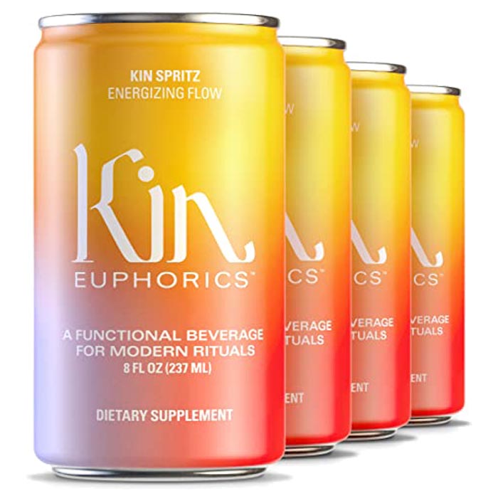 Kin Euphorics - Kin Spritz Non-Alcoholic Functional Beverage - 4 Pack, 8 fl oz