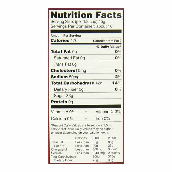 Kinnikinnick Foods - GF Angel Food Cake Mix, 16oz - Nutrition Facts