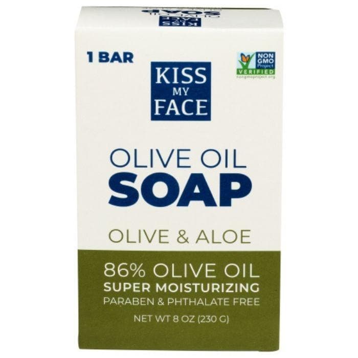 Kiss My Face - Olive & Aloe Soap - Front