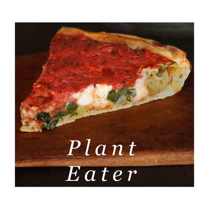Kitchen 17 - Gluten Free Frozen Vegan Deep Plant Eater Pizza, 2lbs