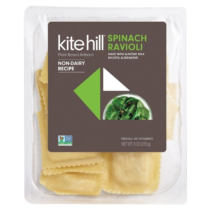 Kite Hill Almond Milk Ricotta Ravioli, 9oz