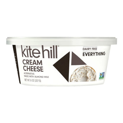 Kite Hill - Cream Cheese Alternative Everything, 8oz - front