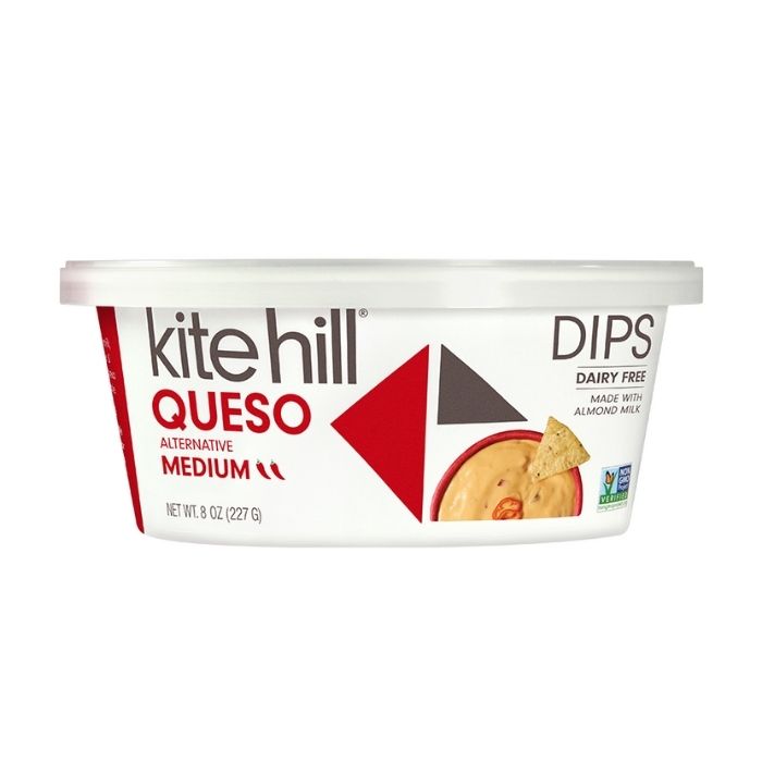 Kite Hill - Dairy Free Queso Dip, 8oz - front
