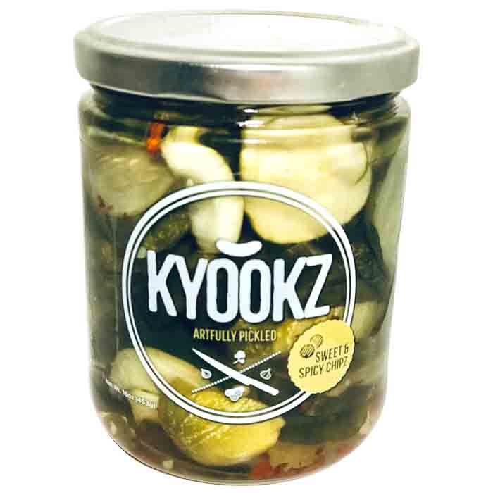Kyookz - Pickle Chips Sweet Spicy, 16oz