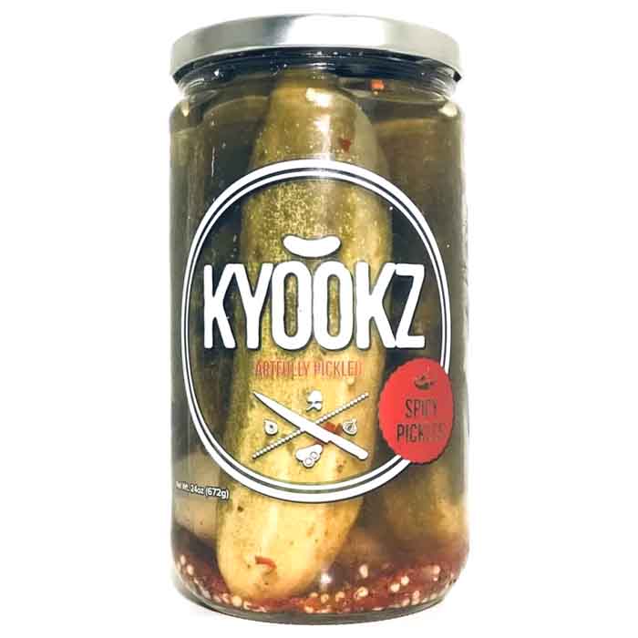 Kyookz - Pickle Spears Dill - Spicy, 24oz