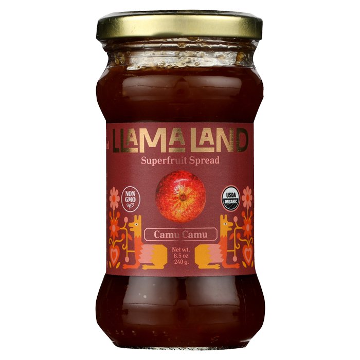LLama Land Organics-Superfood Spreads Camu Camu Superfood Spread, 8.5oz