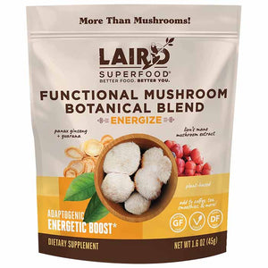 Laird Superfood - Functional Mushroom Botanical Blend, 2.5oz | Multiple Choices