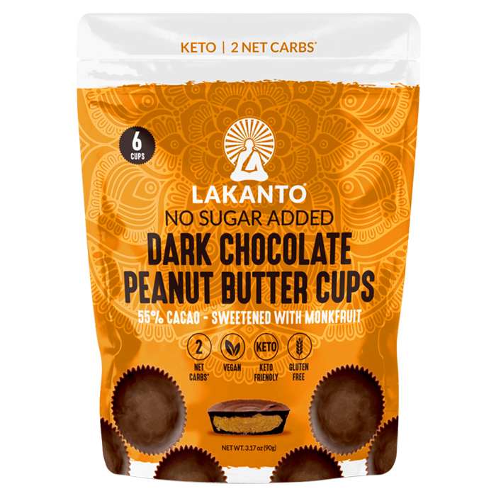 Lakanto - Dark Chocolate Peanut Butter Cups , 3.17 oz